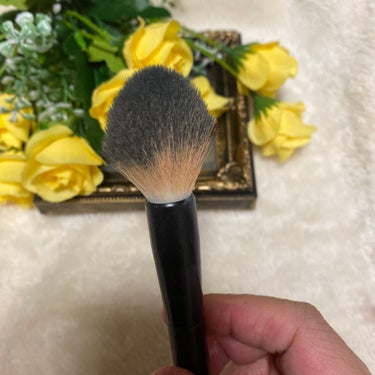 UR GLAM　FACE BRUSH/U R GLAM/メイクブラシを使ったクチコミ（2枚目）