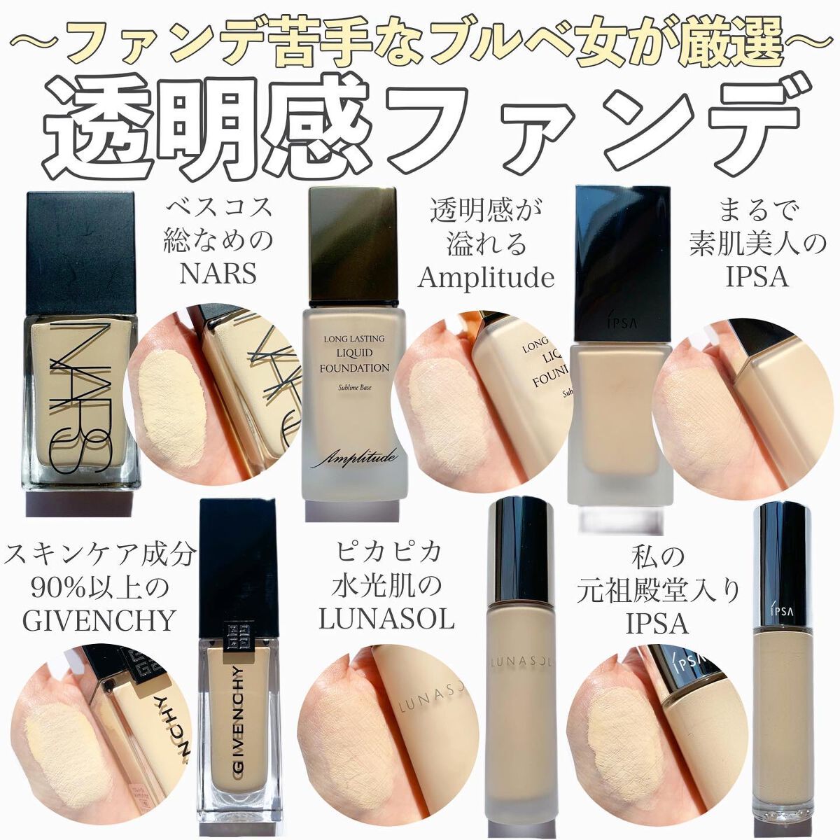 グロウイングウォータリーオイルリクイド/LUNASOL/リキッドファンデーションを使ったクチコミ（1枚目）