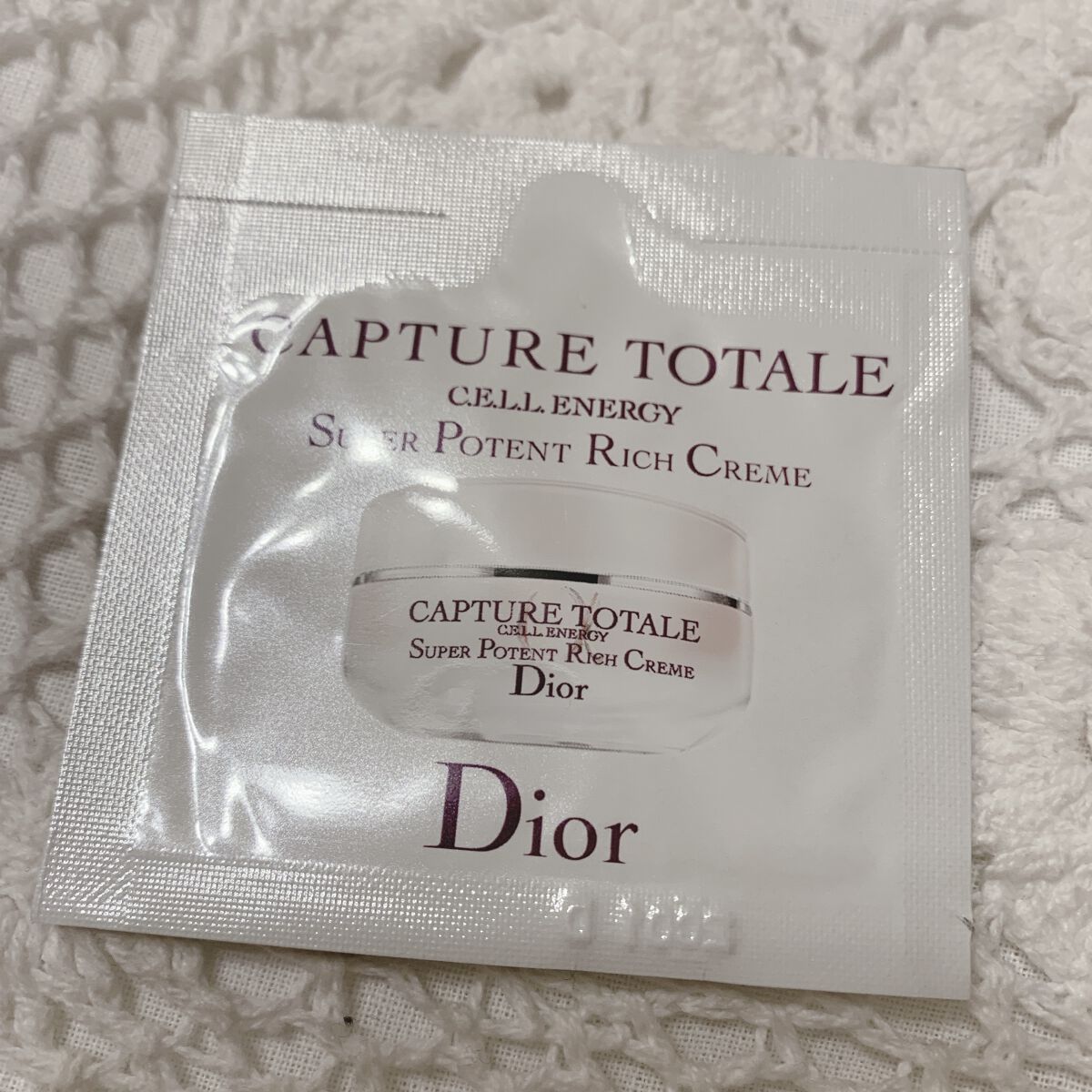 カプチュール トータル セル ENGY リッチ クリーム/Dior/フェイスクリームを使ったクチコミ（3枚目）