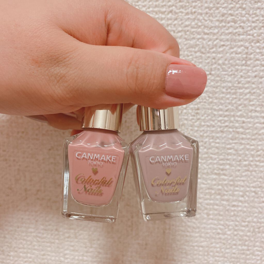 カラフルネイルズ/キャンメイク/マニキュアを使ったクチコミ(4枚目)