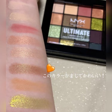 UT シャドウ パレット/NYX Professional Makeup/パウダーアイシャドウを使ったクチコミ（3枚目）