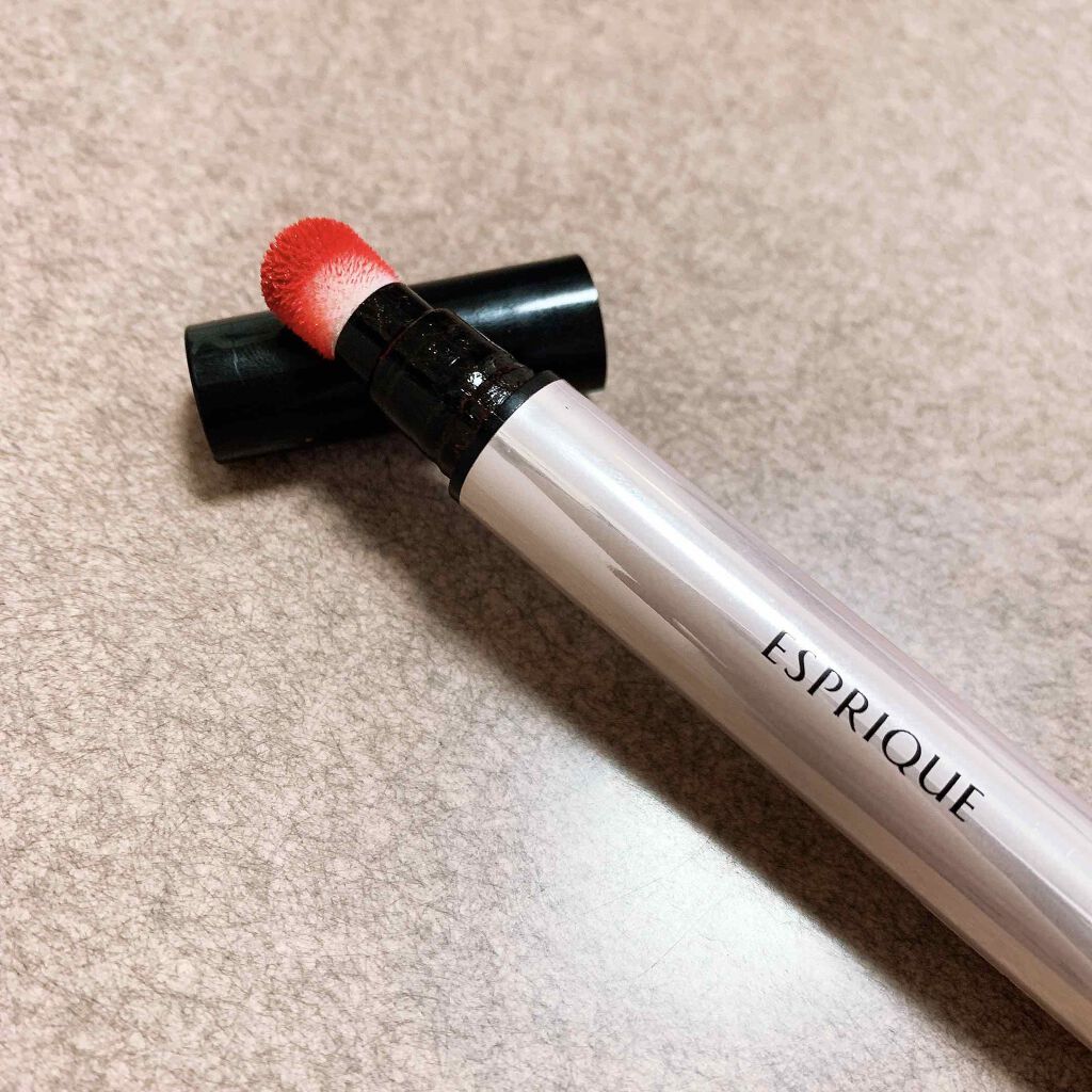 ジューシー クッション ルージュ RD490/ESPRIQUE/口紅を使ったクチコミ（2枚目）