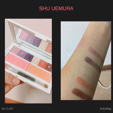 ピーチ'S アイ ＆ チーク パレット/shu uemura/メイクアップキットを使ったクチコミ（1枚目）