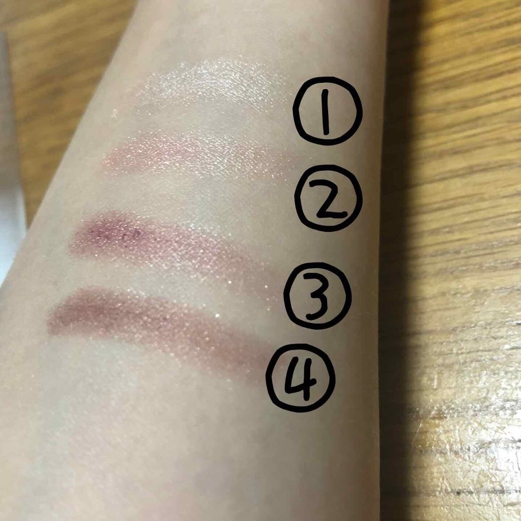 リアルクローズシャドウ/excel/アイシャドウパレットを使ったクチコミ（3枚目）