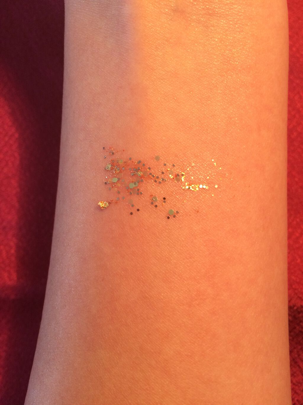 URGLAM GLITTER GEM/U R GLAM/ジェル・クリームチークを使ったクチコミ(2枚目)