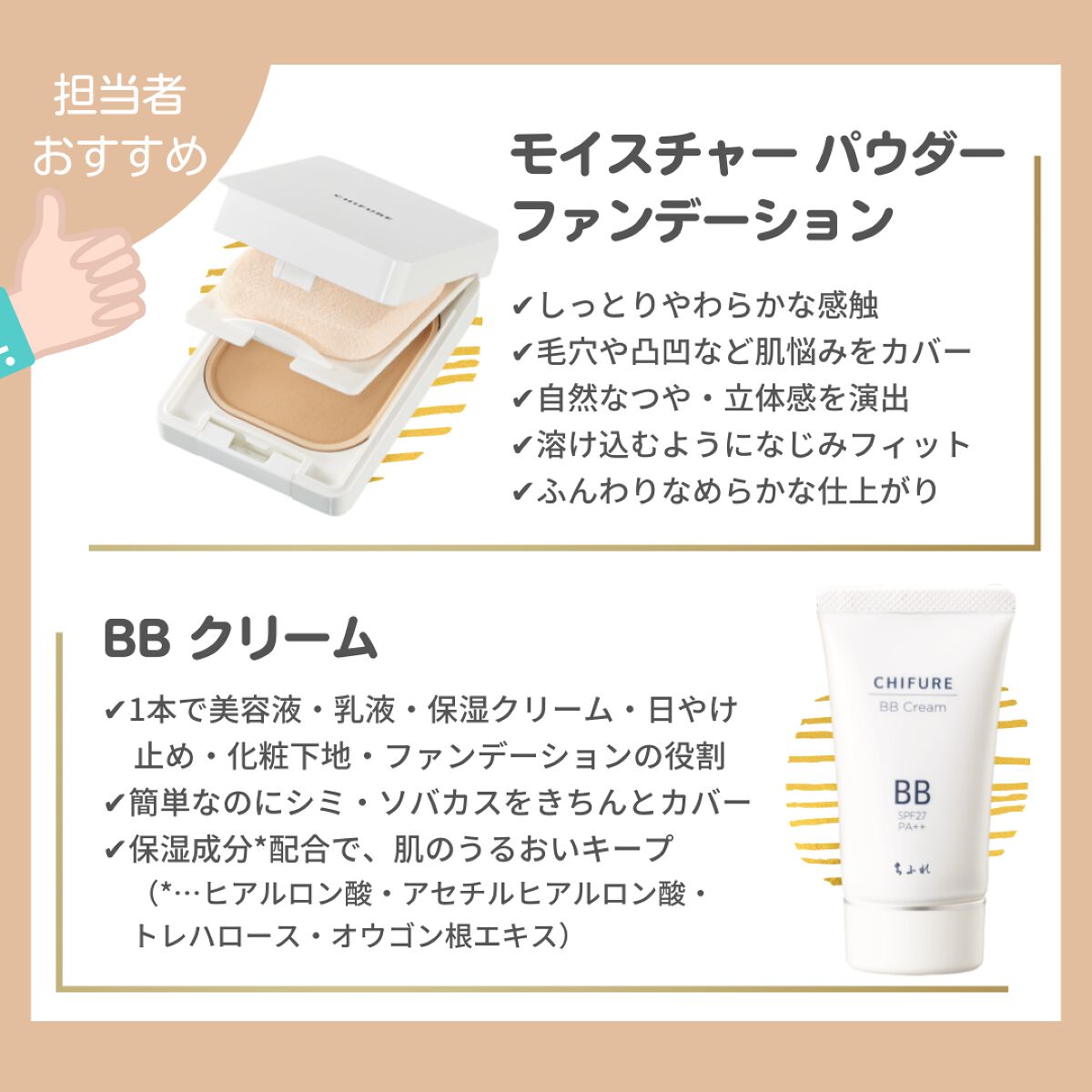 BB クリーム/ちふれ/BBクリームを使ったクチコミ(1枚目)