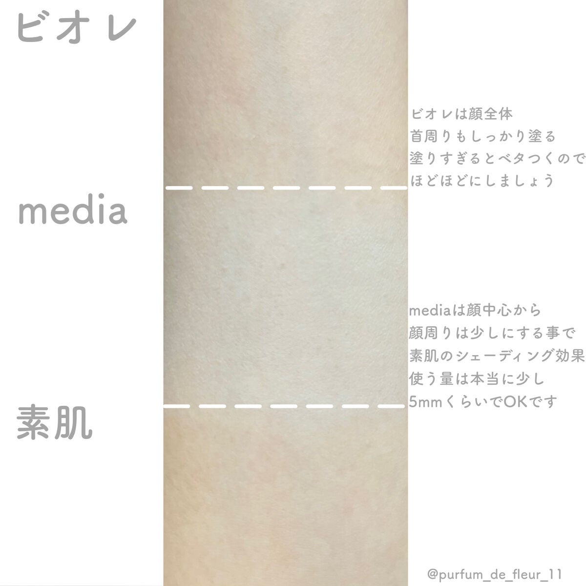 メイクアップベースS(グリーン)/media/化粧下地を使ったクチコミ(6枚目)