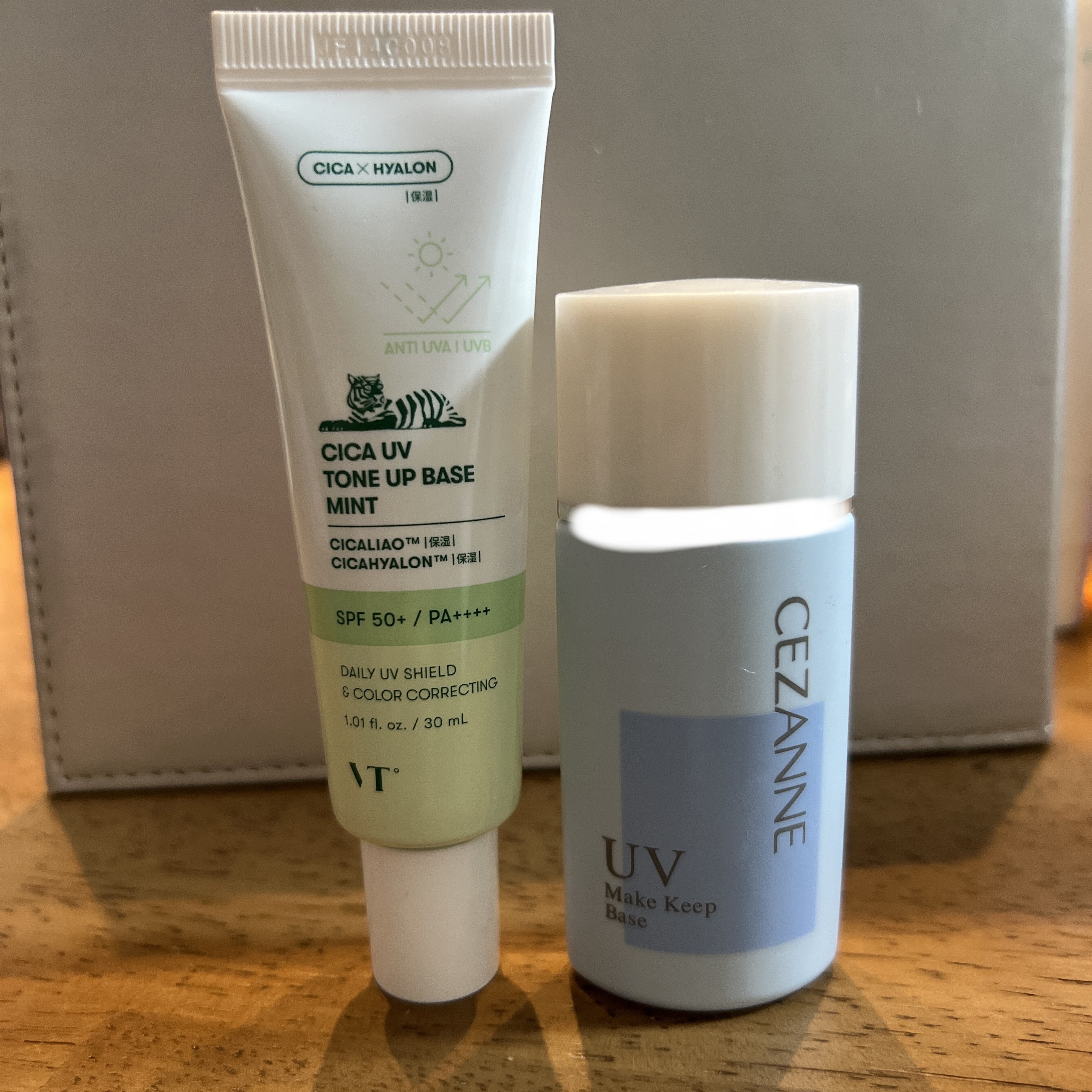 皮脂テカリ防止下地/CEZANNE/化粧下地を使ったクチコミ（1枚目）