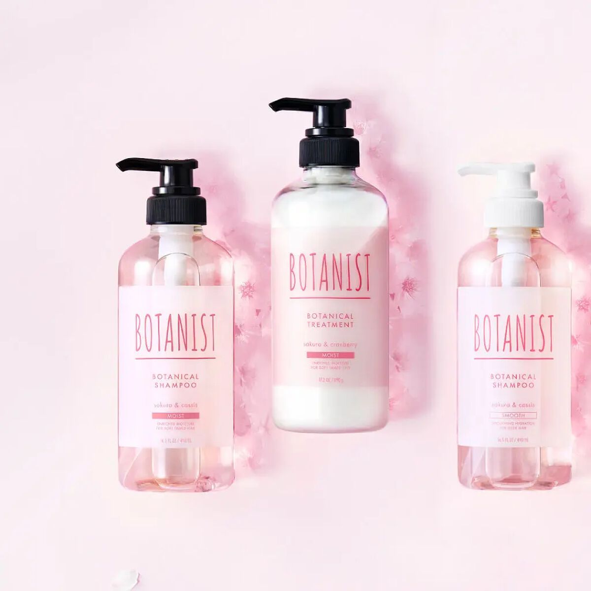 ボタニカルスプリングセットパフューム(シャンプートリートメント：モイスト)(ボディーソープ：ディープモイスト)(ヘアパフューム)/BOTANIST/シャンプー・コンディショナーを使ったクチコミ（2枚目）