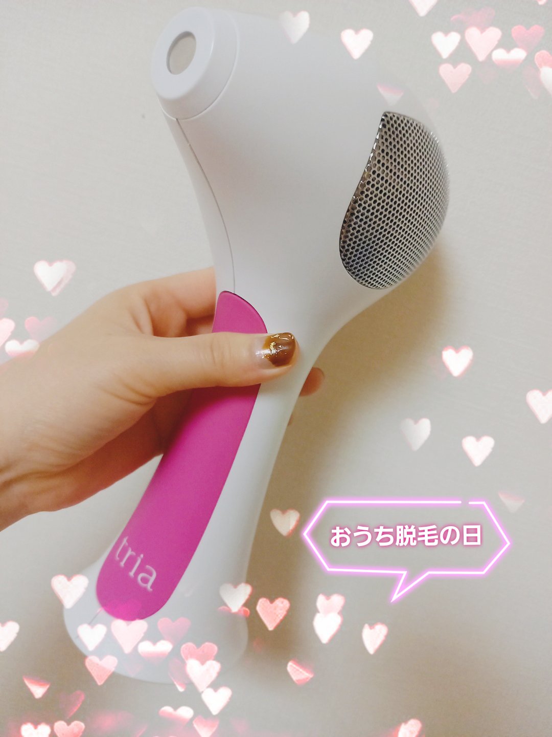 トリア tria パーソナルレーザー 4X LHR4.0 ピンク tria トリア・パーソナルレーザー脱毛器4X フューシャピンク