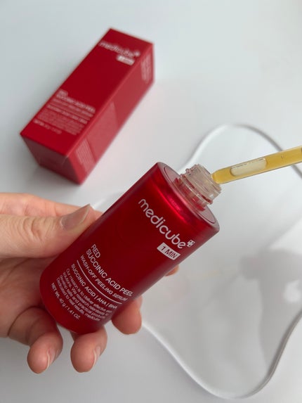 レッドアクネピーリングセラム/MEDICUBE/美容液を使ったクチコミ(6枚目)