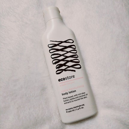 ecostore ボディローションのクチコミ「本気の保湿を探してる方へ
パッケージが可愛かったので、衝動買いしたものです
最初に使ったと.....」(1枚目)