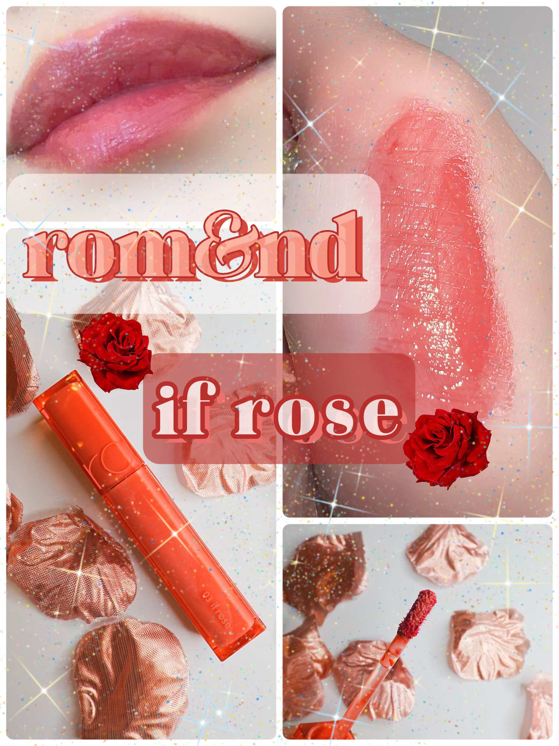 デュイフルウォーターティント 03 イフローズ/rom&nd/リップティントを使ったクチコミ（1枚目）