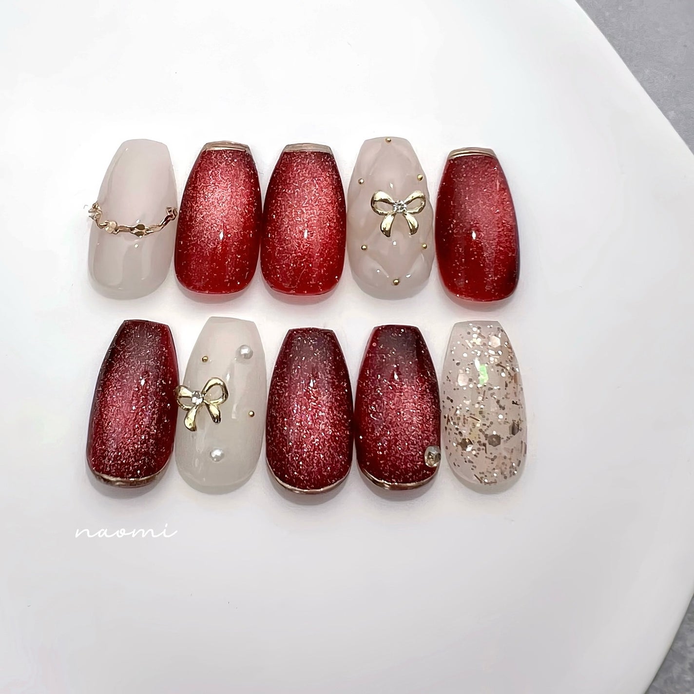 naomi on LIPS 「newmagnet♡redseries@tominail.ja..」(1枚目)