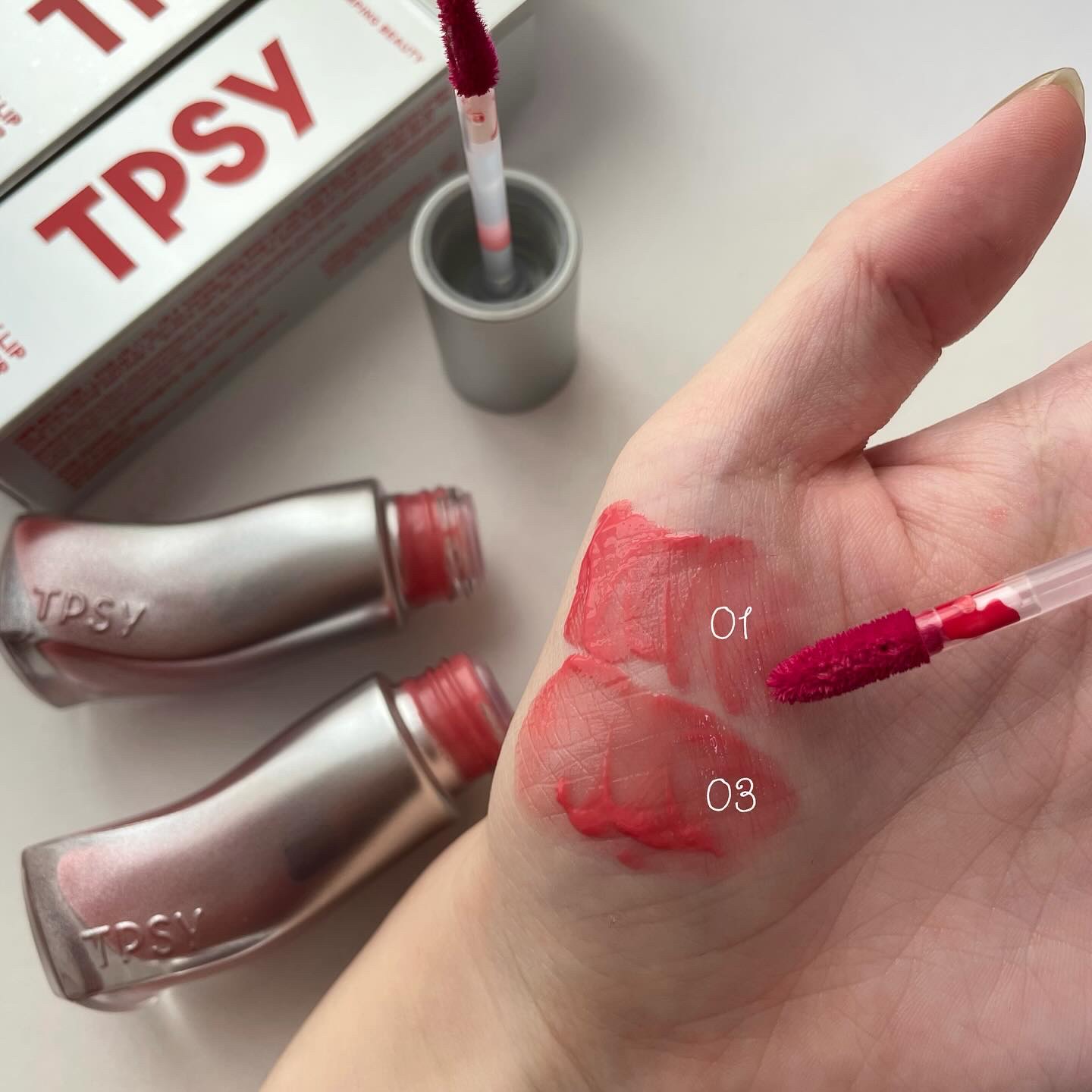 ジューシーリッププランパー6g/TPSY/リッププランパーを使ったクチコミ（2枚目）