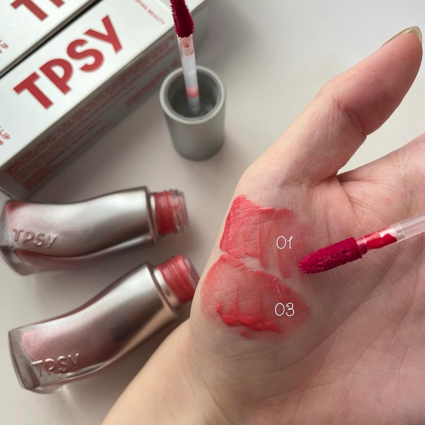 ジューシーリッププランパー6g/TPSY/リッププランパーを使ったクチコミ(2枚目)