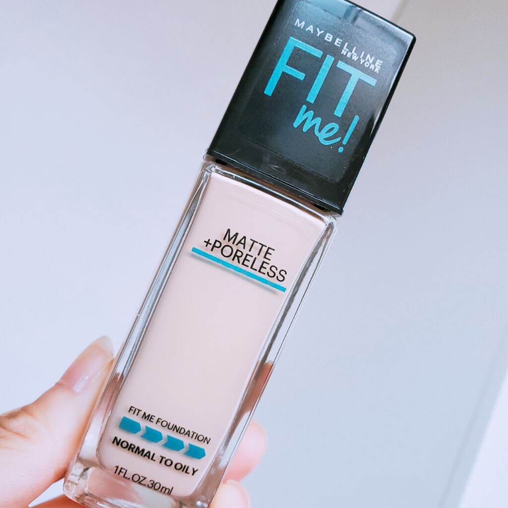 フィットミーリキッドファンデーション/MAYBELLINE NEW YORK/リキッドファンデーションを使ったクチコミ(1枚目)