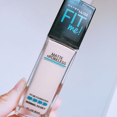 フィットミーリキッドファンデーション/MAYBELLINE NEW YORK/リキッドファンデーションを使ったクチコミ（1枚目）