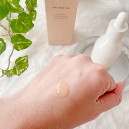 グロービタCトーニングセラム/AROMATICA/美容液を使ったクチコミ(4枚目)