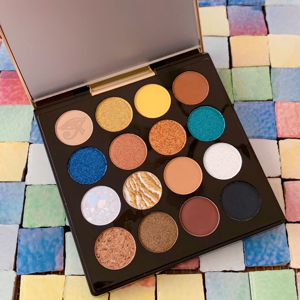 大英博物館 エジプトシリーズ アイシャドウパレット/ZEESEA/アイシャドウパレットを使ったクチコミ(2枚目)