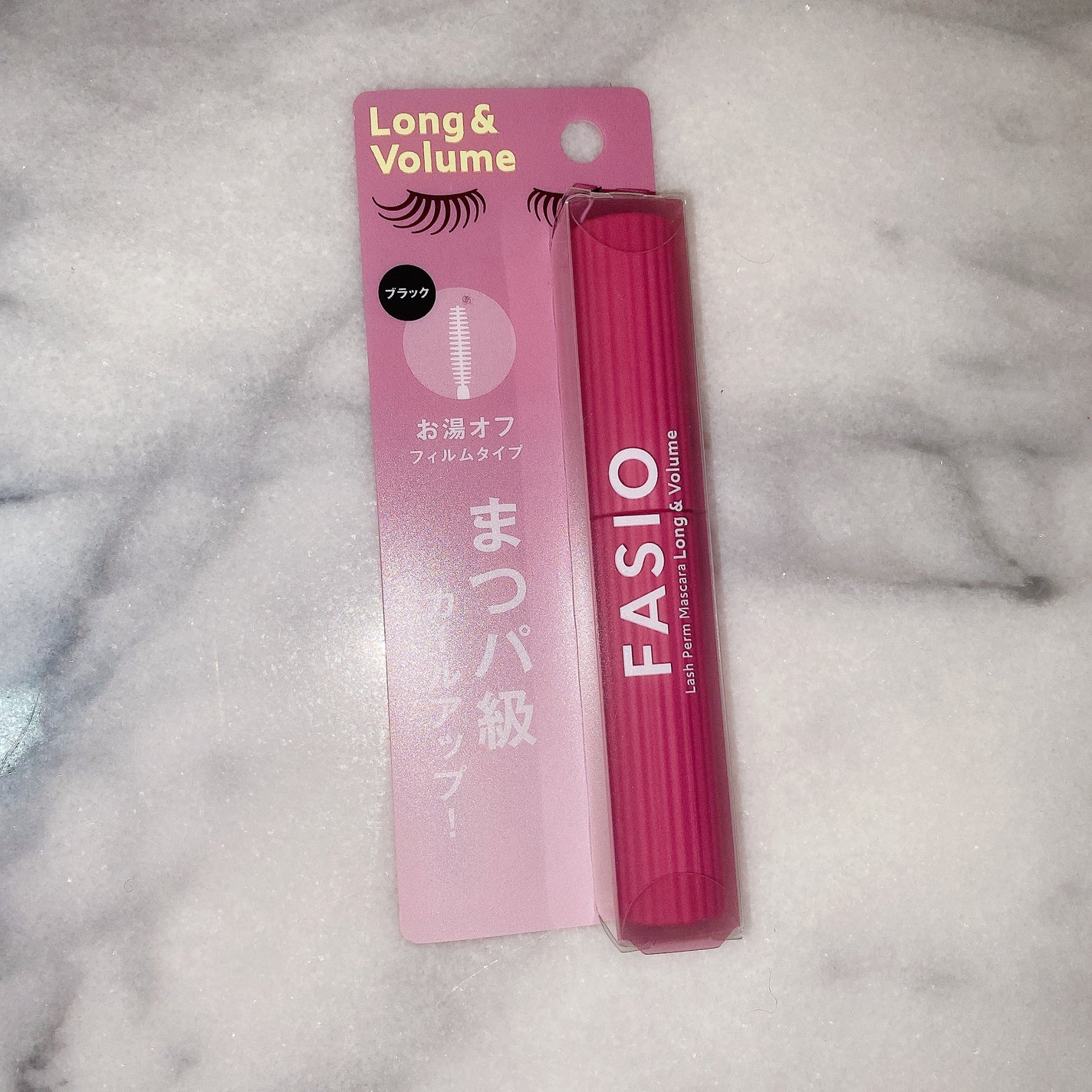 まつパ級 フィルム マスカラ (ロング&ボリューム)/FASIO/マスカラを使ったクチコミ(1枚目)