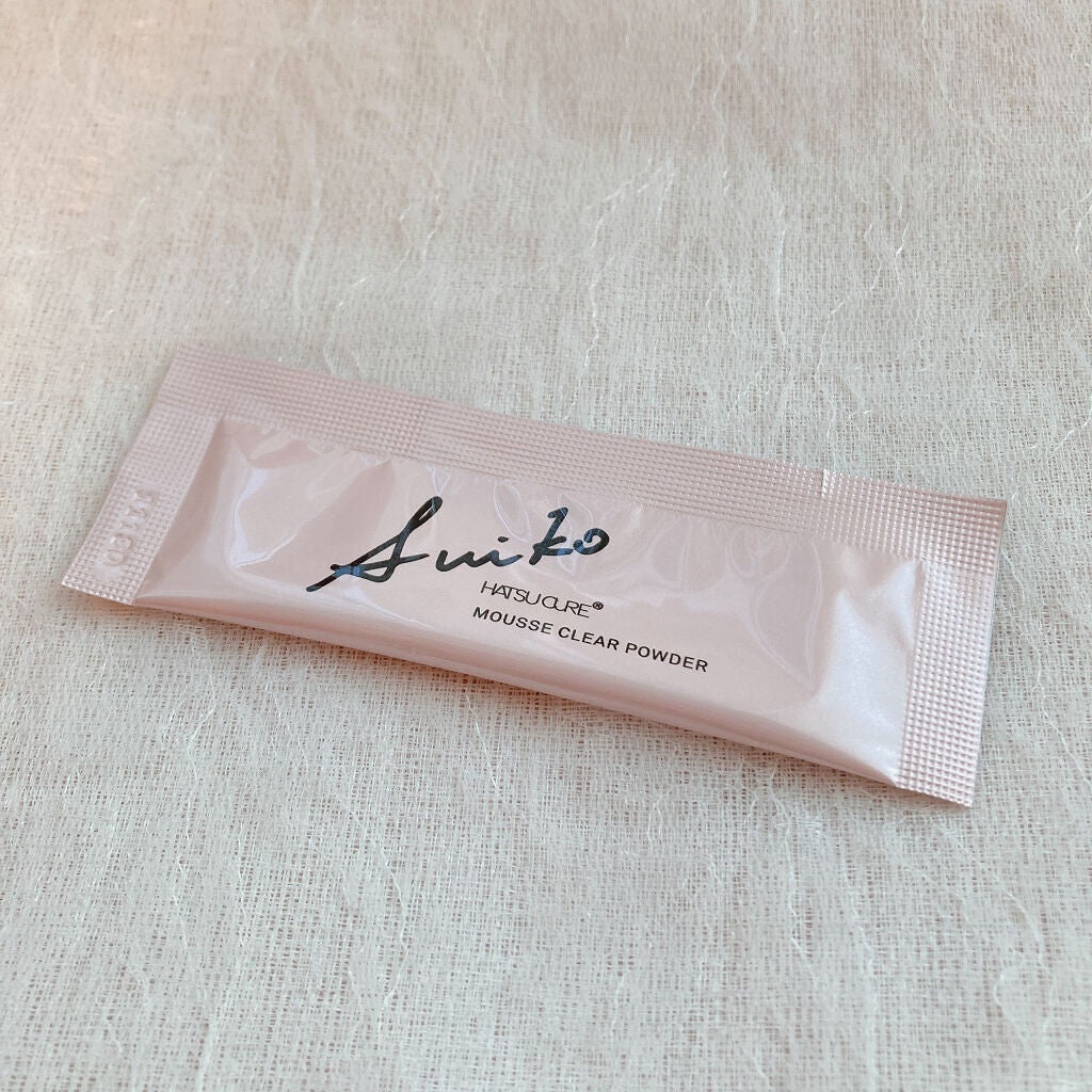 ムースクリアパウダー/SUIKO HATSUCURE/洗顔パウダーを使ったクチコミ(5枚目)