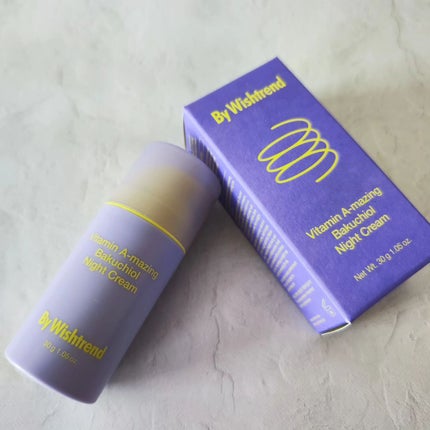 ビタミンA-mazingバクチオールナイトクリーム/By Wishtrend/フェイスクリームを使ったクチコミ(1枚目)