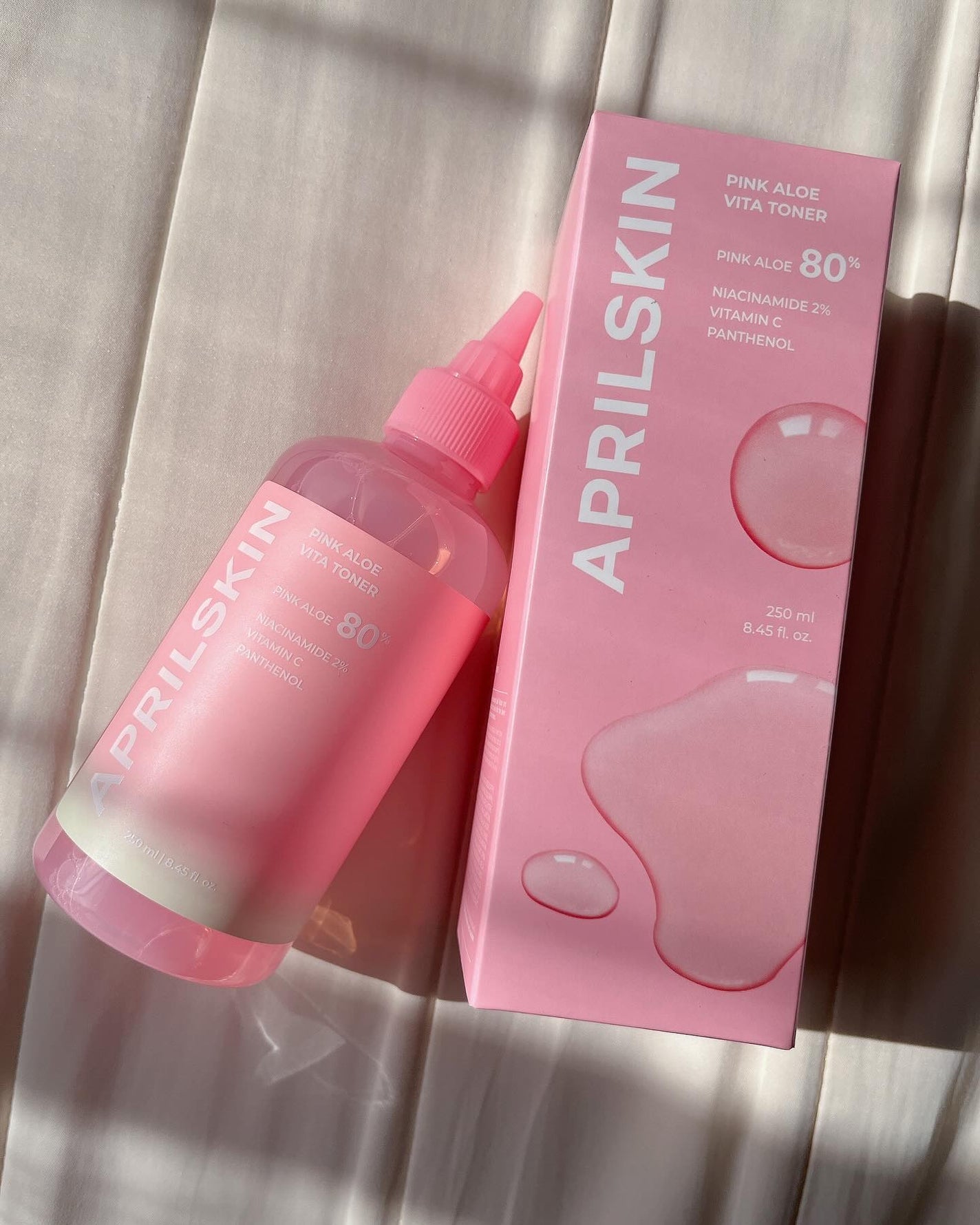 ピンクアロエビタトナー/APRILSKIN/化粧水を使ったクチコミ(1枚目)