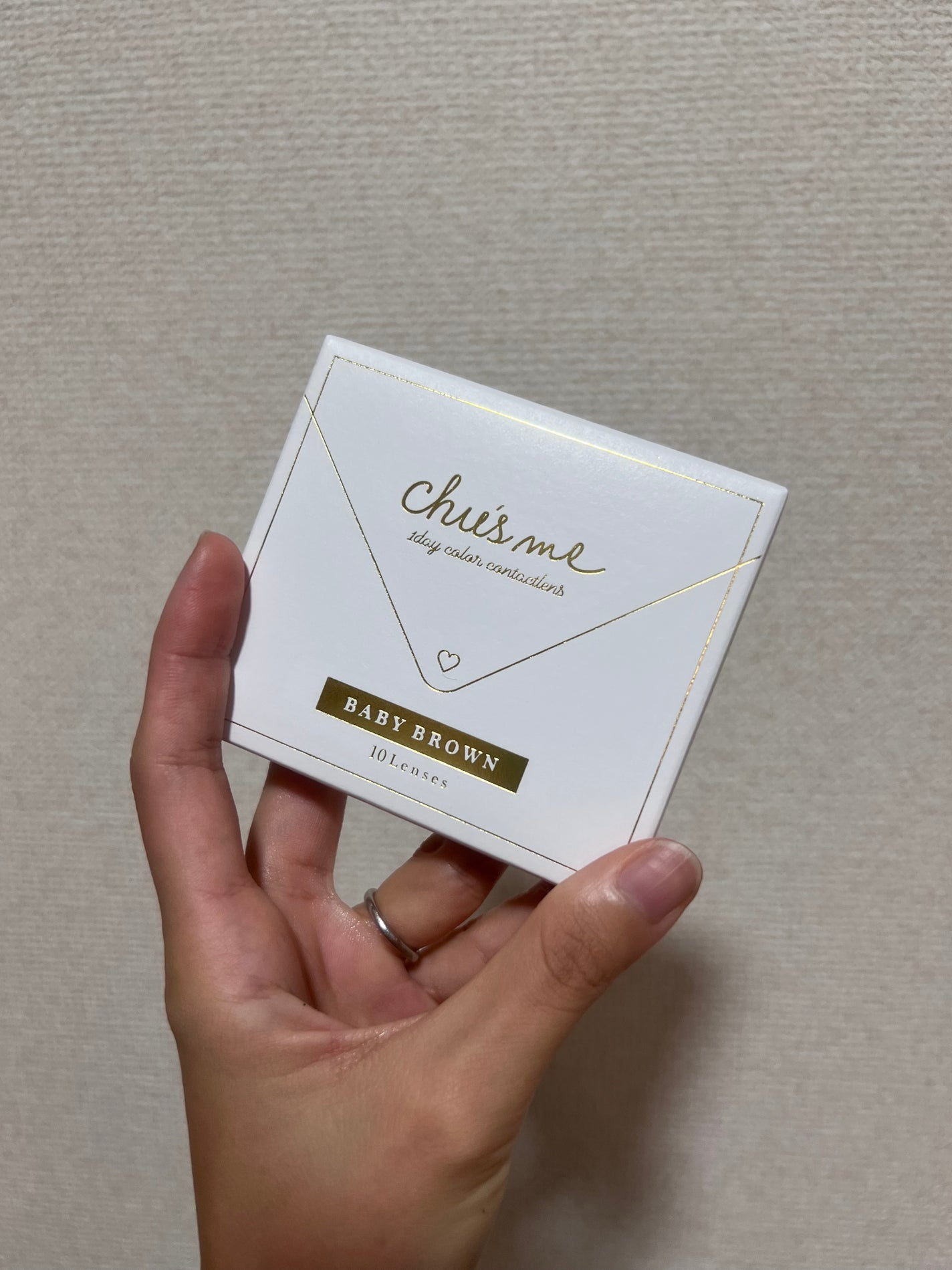 Chu's me 1day/Chu's me/ワンデー(1DAY)カラコンを使ったクチコミ(1枚目)