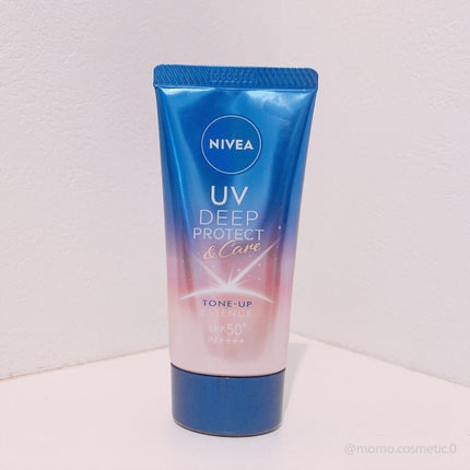 ニベアUV ディープ プロテクト&ケア トーンアップ エッセンス/ニベア/日焼け止めローションを使ったクチコミ(1枚目)