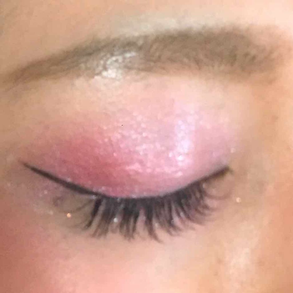 スパークリングアイグロス/スウィーツ スウィーツ/リキッドアイシャドウを使ったクチコミ（3枚目）