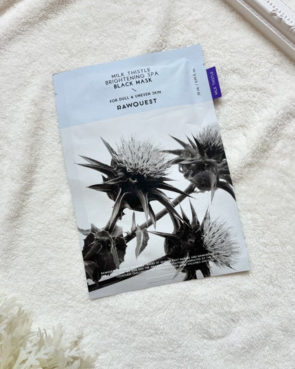 ミルクシスルブライトニングスパブラックマスク/RAWQUEST/シートマスク・パックを使ったクチコミ(4枚目)