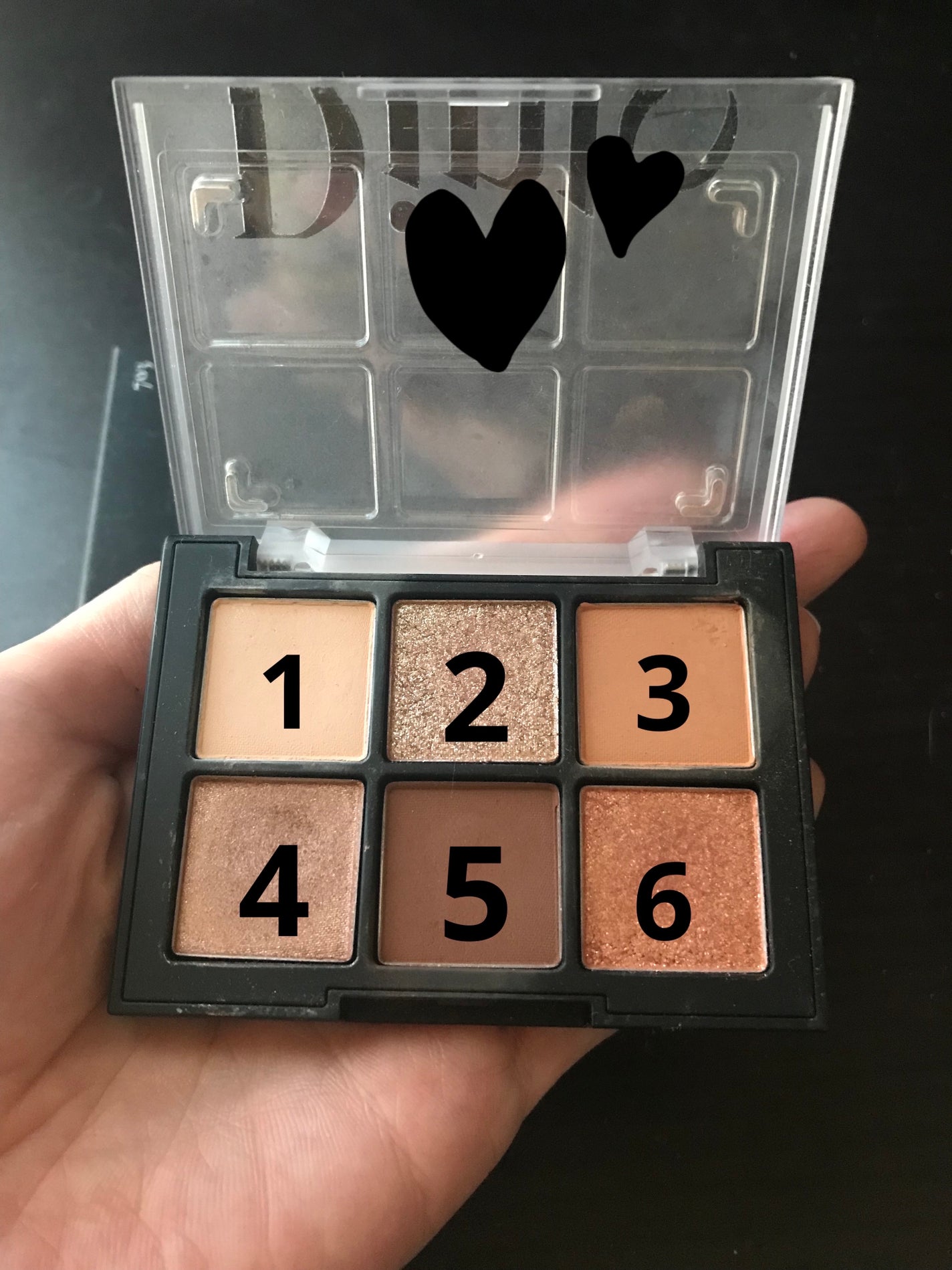 ブラーフィニシュシャドウパレット/Dinto/アイシャドウパレットを使ったクチコミ(2枚目)