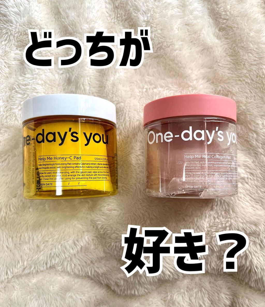 ヘルプミー! ハニーCパッド/One-day's you/トナーパッドを使ったクチコミ(1枚目)
