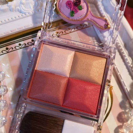 ミックスカラーチーク/CEZANNE/パウダーチークを使ったクチコミ(2枚目)