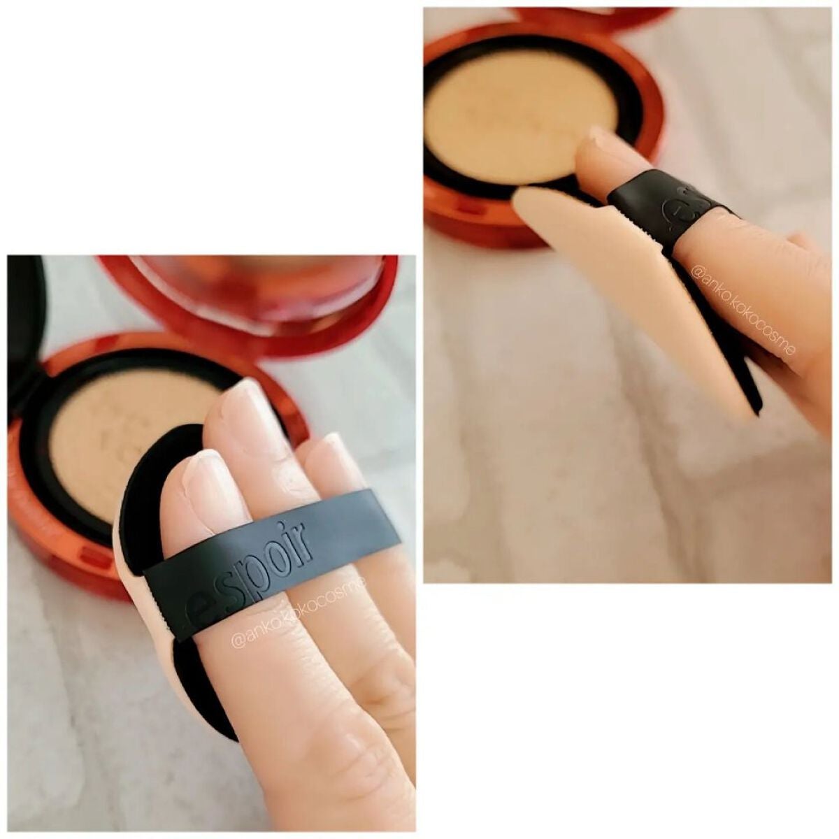 プロテーラービーベルベットカバークッション/espoir/クッションファンデーションを使ったクチコミ(5枚目)