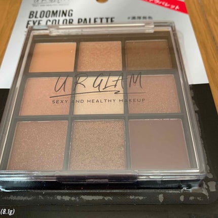 UR GLAM BLOOMING EYE COLOR PALETTE/U R GLAM/アイシャドウパレットを使ったクチコミ(1枚目)