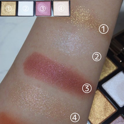 アイカラーレーション スペシャルエディション/LUNASOL/アイシャドウパレットを使ったクチコミ(2枚目)