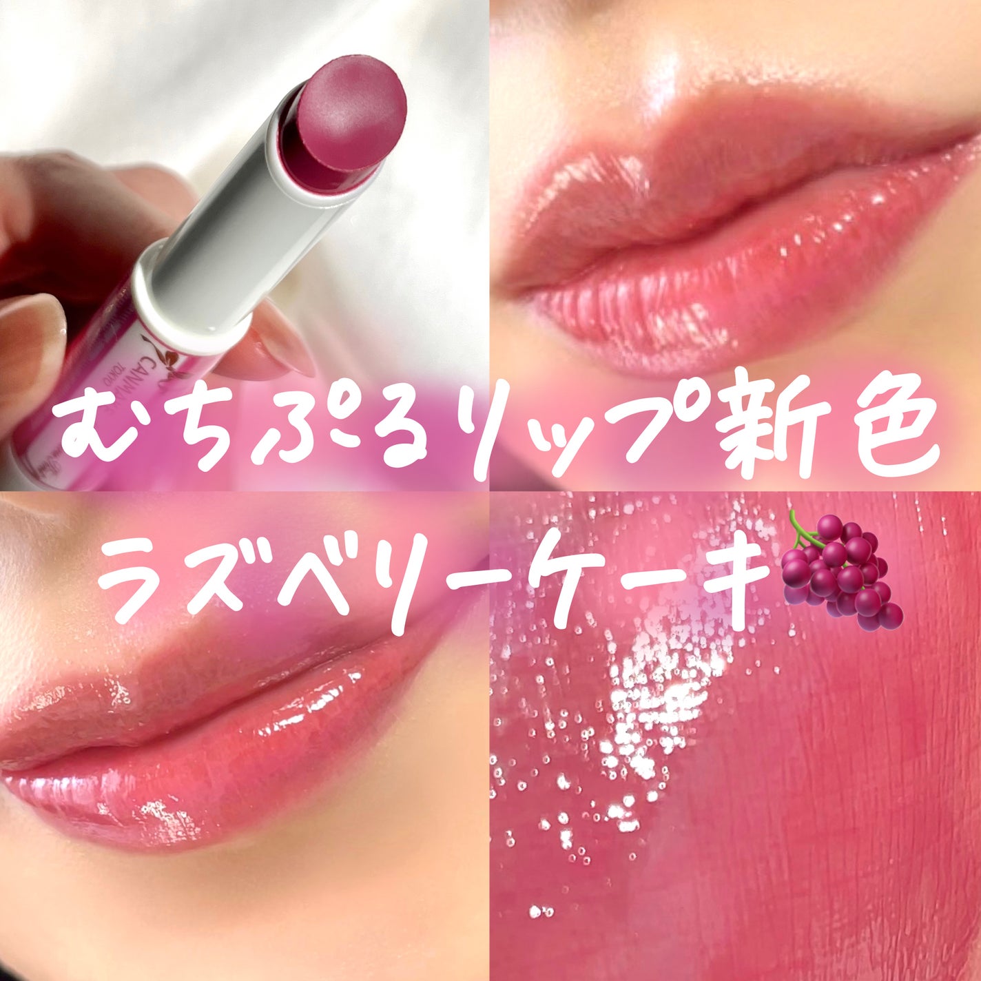 むちぷるティント/キャンメイク/リップティントを使ったクチコミ(1枚目)