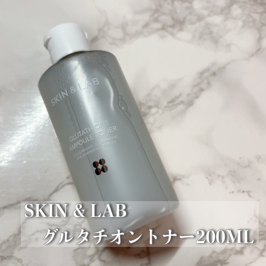 グルタチオンアンプルトナー/SKIN&LAB/化粧水を使ったクチコミ(2枚目)