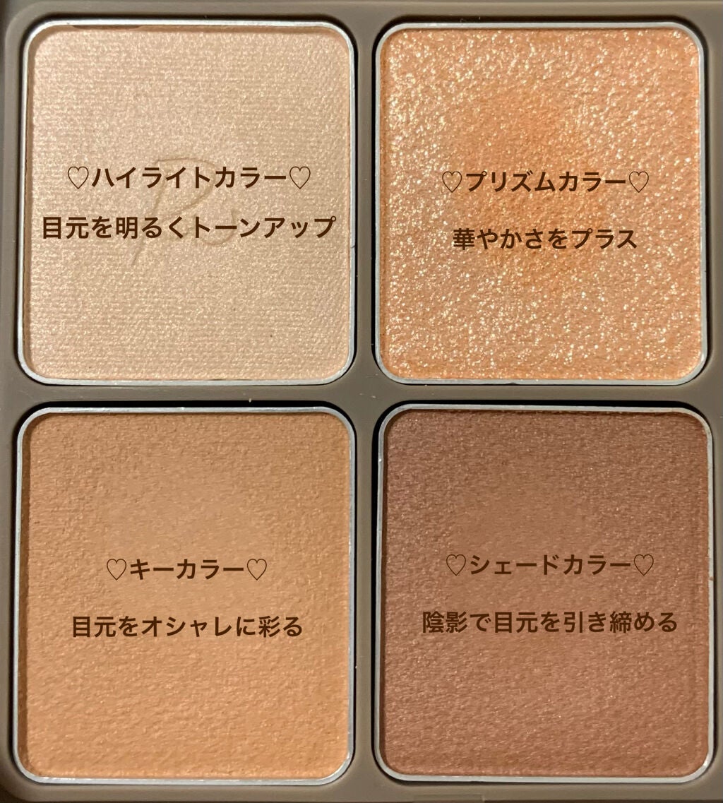 インザミラーアイパレット/Ririmew/アイシャドウパレットを使ったクチコミ(3枚目)