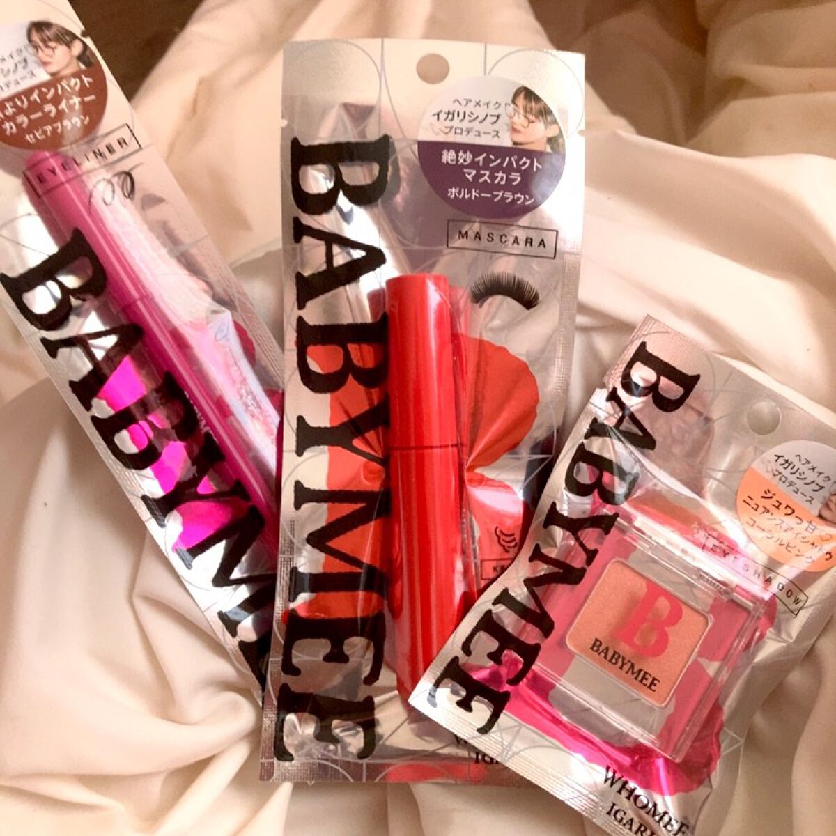 ニュアンスカラーマスカラ/BABYMEE/マスカラを使ったクチコミ（1枚目）