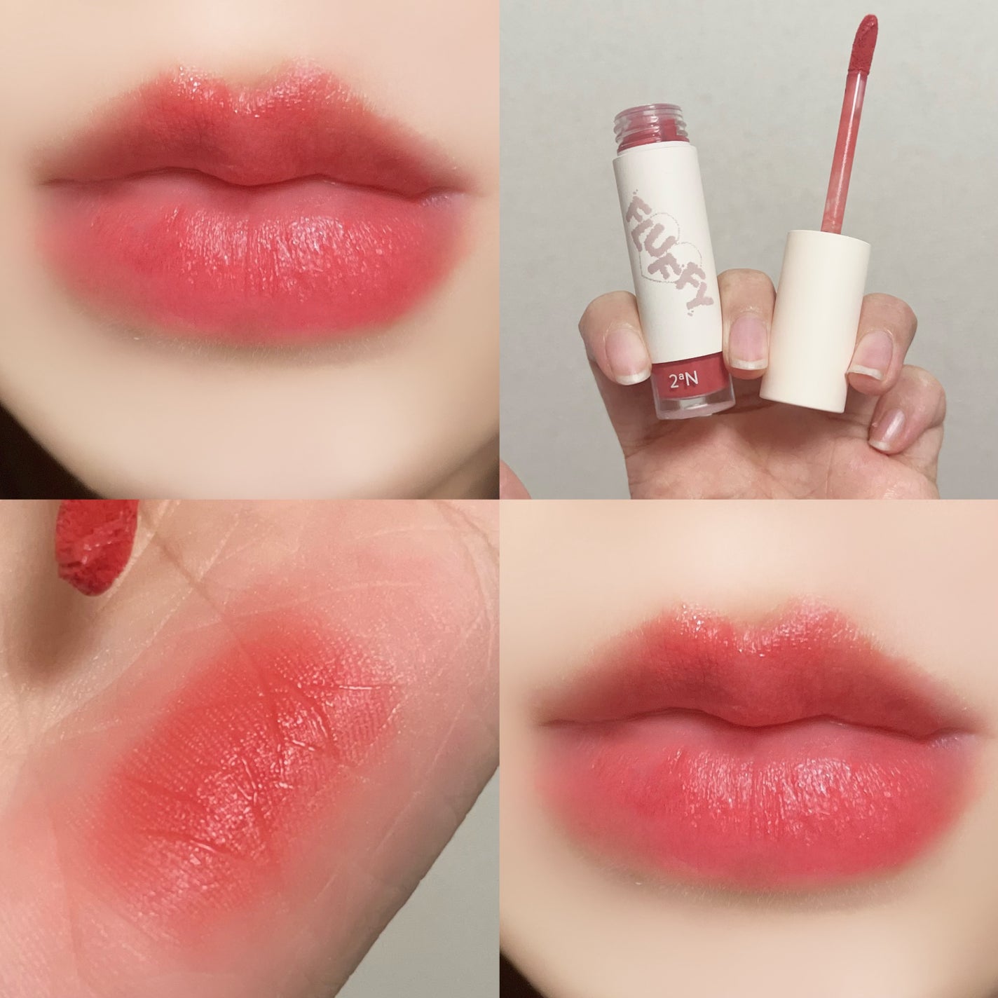 フラッフィーブラーティント/2aN/リップティントを使ったクチコミ(6枚目)