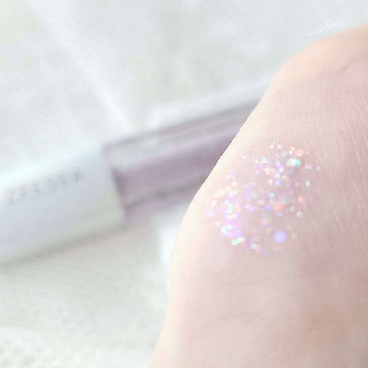 ダイヤモンドシリーズ 星空リキッドアイシャドウ/ZEESEA/リキッドアイシャドウを使ったクチコミ(3枚目)