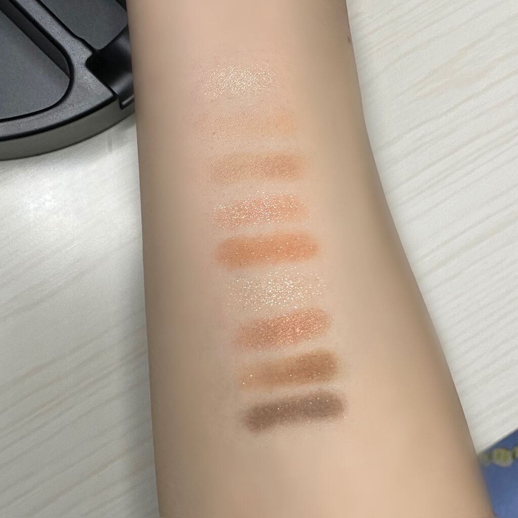 クォーツ 9色アイシャドウパレット(ドリームランドアイシャドウ)/ZEESEA/アイシャドウパレットを使ったクチコミ(4枚目)