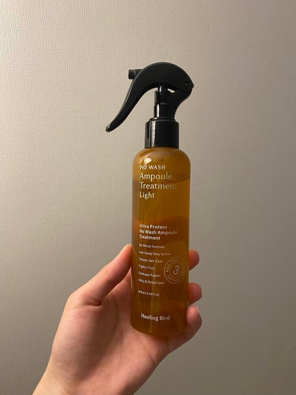 Healing bird アンプル トリートメント ライトのクチコミ「髪が細すぎてトリートメント難民すぎるからオリヤンのお姉さんと悩んだ結果。
あんにょん.....」(1枚目)