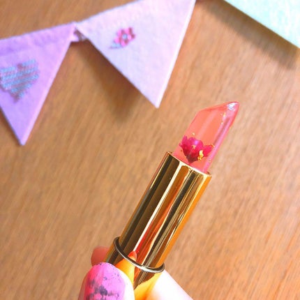 フラワーリップスティック/Kailijumei/口紅を使ったクチコミ(3枚目)