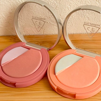 3CE ブラッシュライター/3CE/パウダーチークを使ったクチコミ(4枚目)