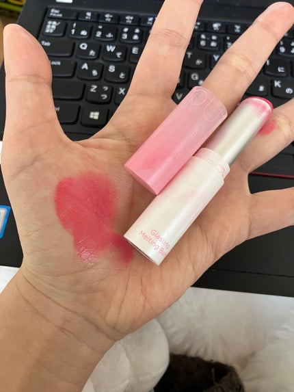 グラスティングメルティングバーム/rom&nd/リップバームを使ったクチコミ(1枚目)