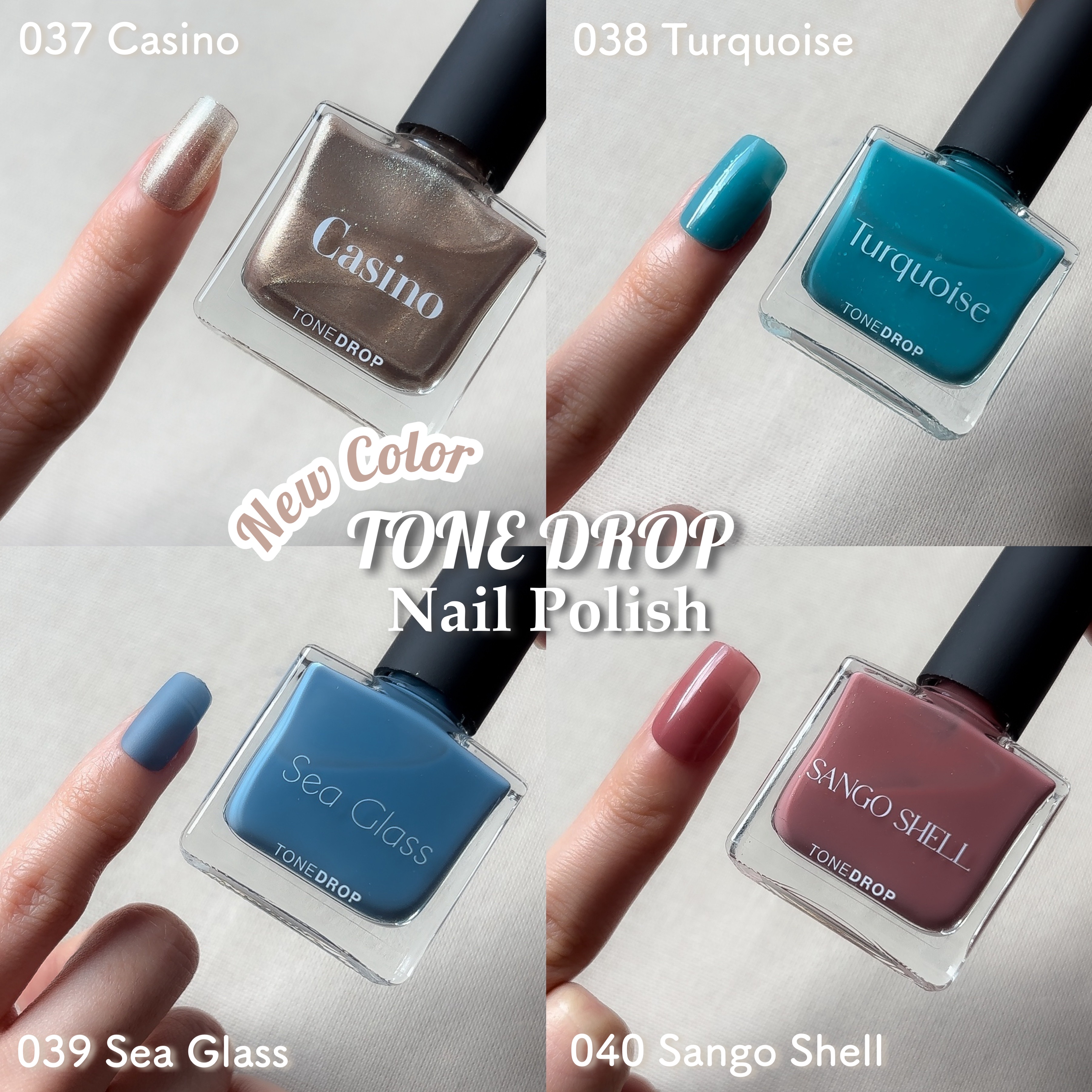 TONE DROP ネイルポリッシュ/D-UP/マニキュアを使ったクチコミ（3枚目）